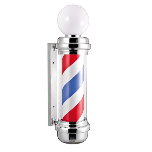 POLO BARBERO CROMADO CON ESFERA EUROSTIL