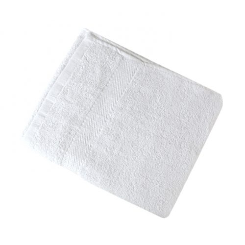 TOALLA 100% ALGODON BLANCA 40X80 EUROSTIL