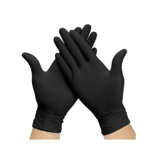 GUANTES DE NITRILO NEGRO L SANTEX